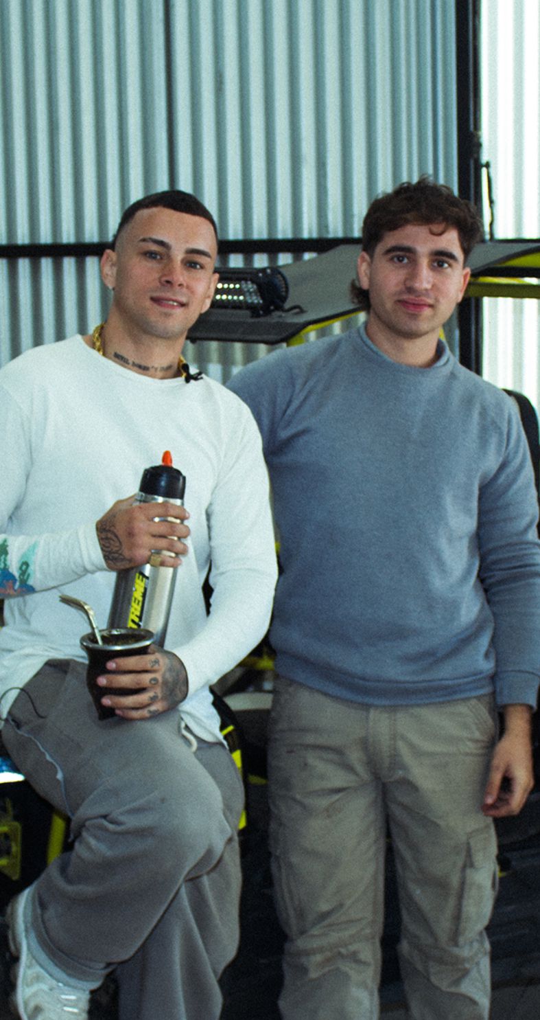 Luca y Franco, fundadores de Dr. Berrako